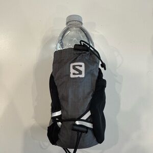 Salomon Black and Gray Hydration Holder